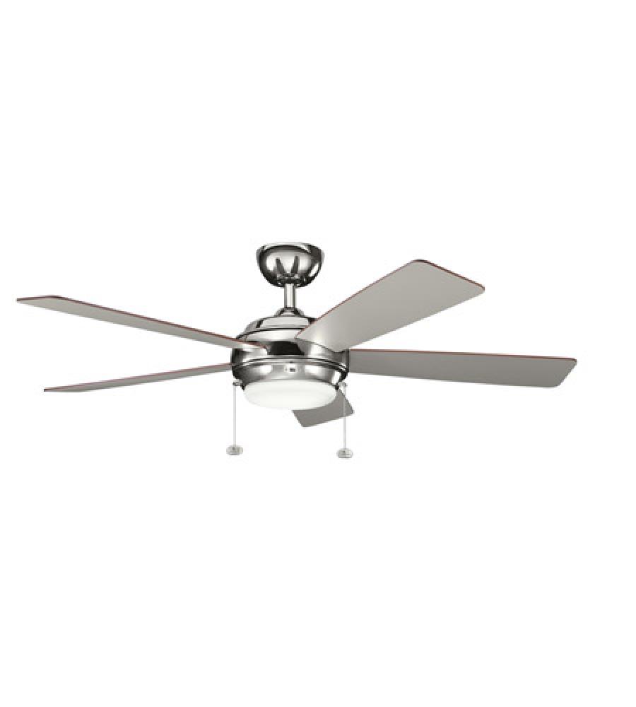 DISCO - Kichler Starkk 52" Polished Nickel