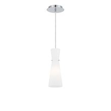 Eurofase 20440-015 - Strata, 1Lt Pendant, Small, Chrome