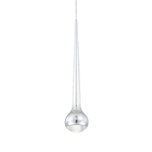 Eurofase 22960-016 - Micro, 1Lt LED Pendant, Chrome/White