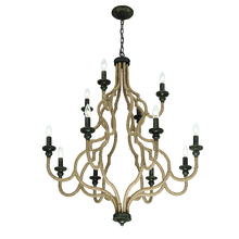 Eurofase 30023-017 - Corda, 12Lt Chandelier, Orb